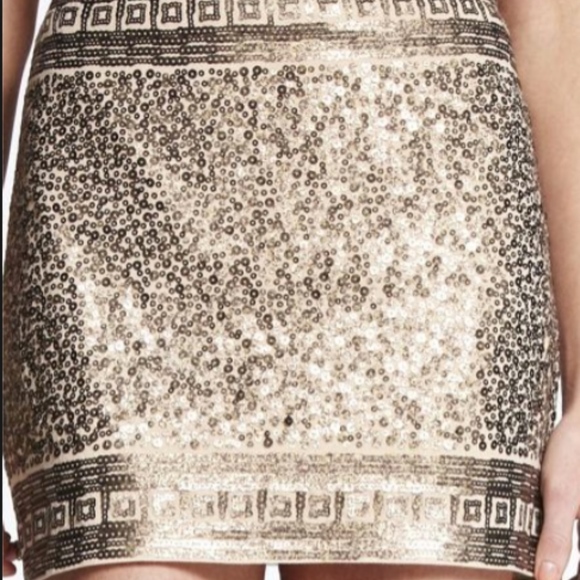 Express Dresses & Skirts - EXPRESS "Nefertiti" sequin mini skirt